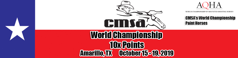 CMSA World and AQHA World of Mtd. Shooting Horses
